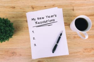 My New Year's resolutions